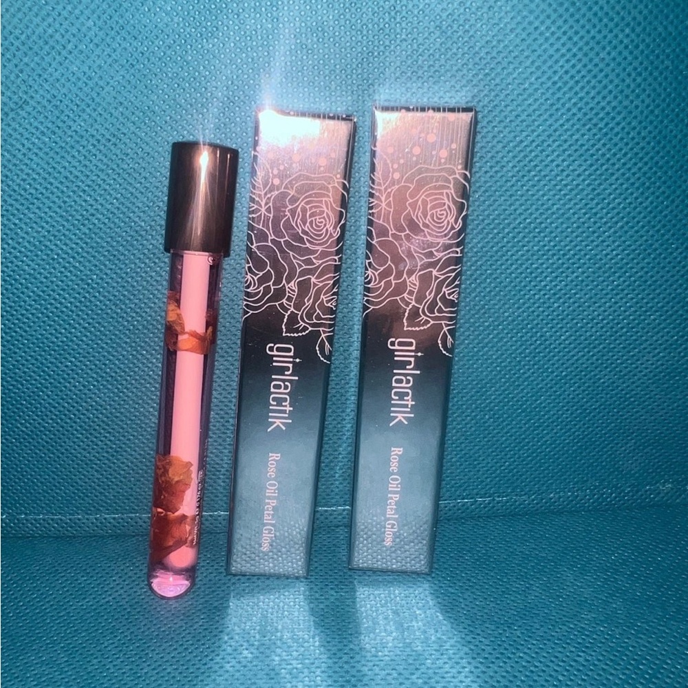 Girlactik rose lip oil X 2